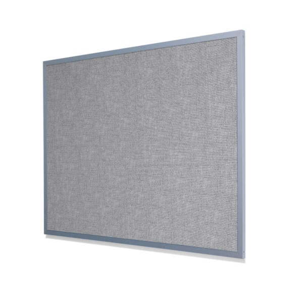 Guilford of Maine FR701 Blue Papier Cork Board with Heavy Aluminum Frame